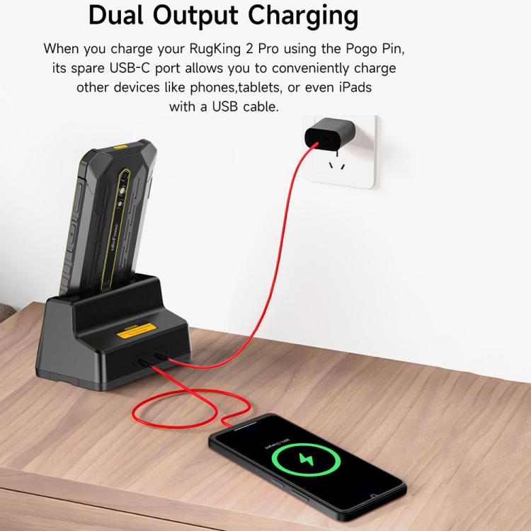 Ulefone Desk Charging Dock for RugKing Phones