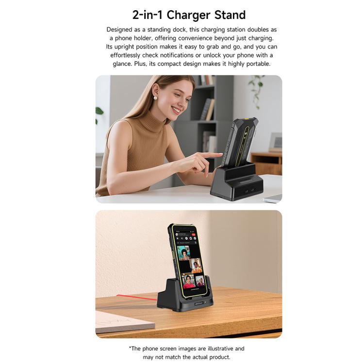 Ulefone Desk Charging Dock for RugKing Phones
