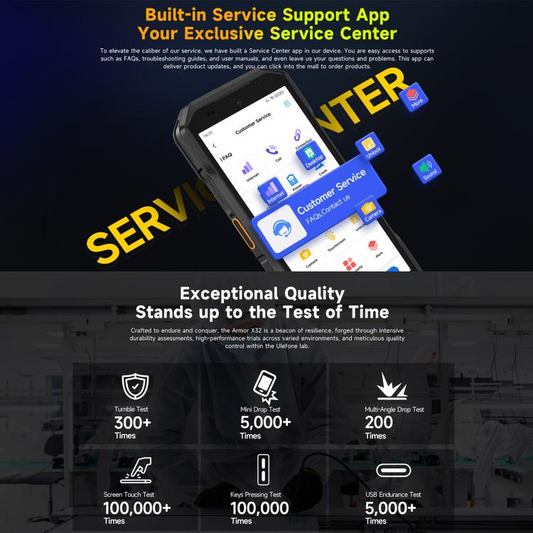 Ulefone Armor X32 4G Rugged Phone