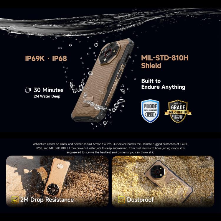 Ulefone Armor X16 Pro 5G rugged phone