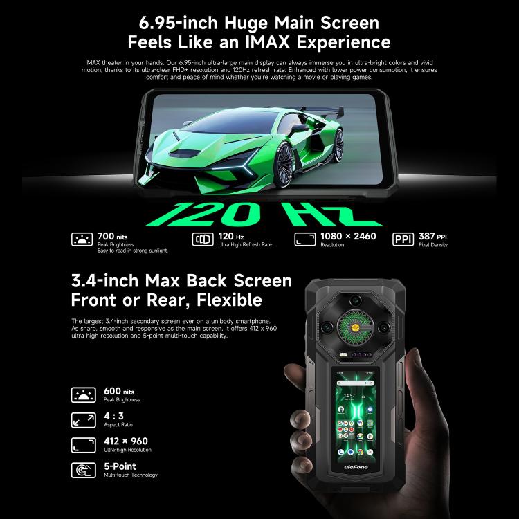 Ulefone Armor 33 Pro 5G rugged phone