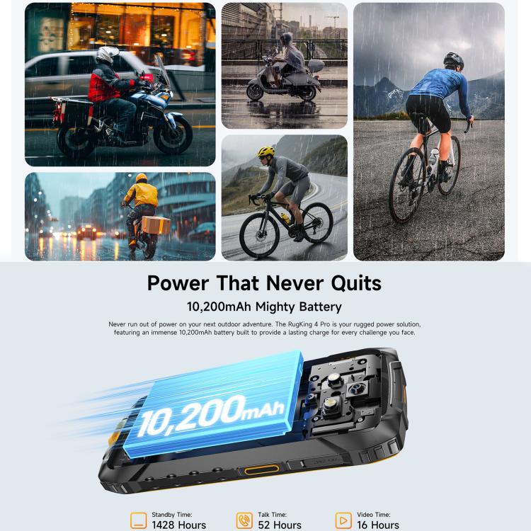 Ulefone RugKing 4 Pro 4G rugged phone 256GB